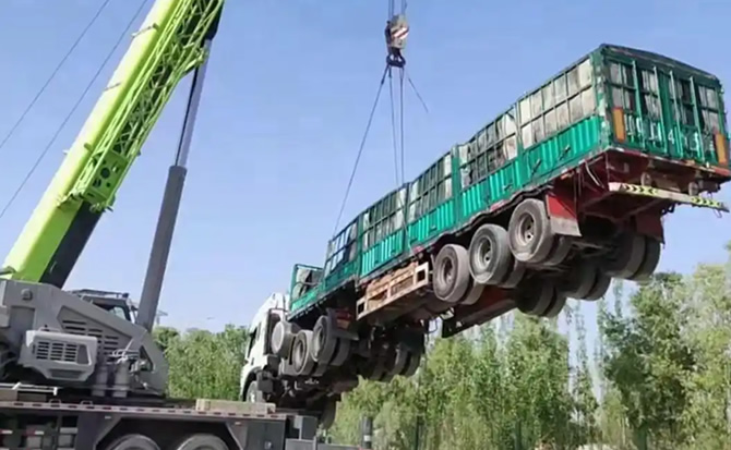 高邑道路脱困救援案例